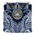 American Samoa Duvet Cover Set - American Samoa Coat Of Arms Premium Blue - Polynesian Pride