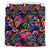Palm Leaves Duvet Cover Set - Neon Color Neon - Polynesian Pride