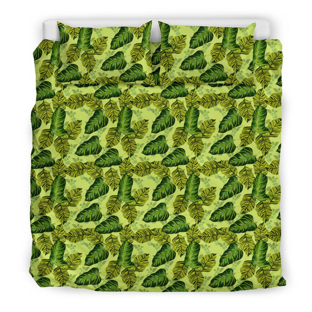 Hawaiian Tropical Leaf Polynesian Bedding Set - Polynesian Pride