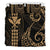 Kanaka Map Bedding Set Gold - Polynesian Pride