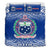 Samoa Duvet Cover Set - Polynesian Fog Blue Blue - Polynesian Pride