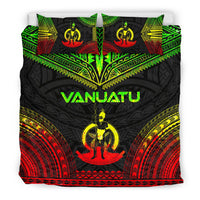 Vanuatu Polynesian Chief Duvet Cover Set - Reggae Version - Polynesian Pride