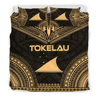 Tokelau Polynesian Chief Duvet Cover Set - Gold Version - Polynesian Pride