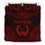Pohnpei Polynesian Chief Duvet Cover Set - Red Version - Polynesian Pride