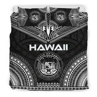Hawaii Polynesian Chief Duvet Cover Set - Black Version - Polynesian Pride
