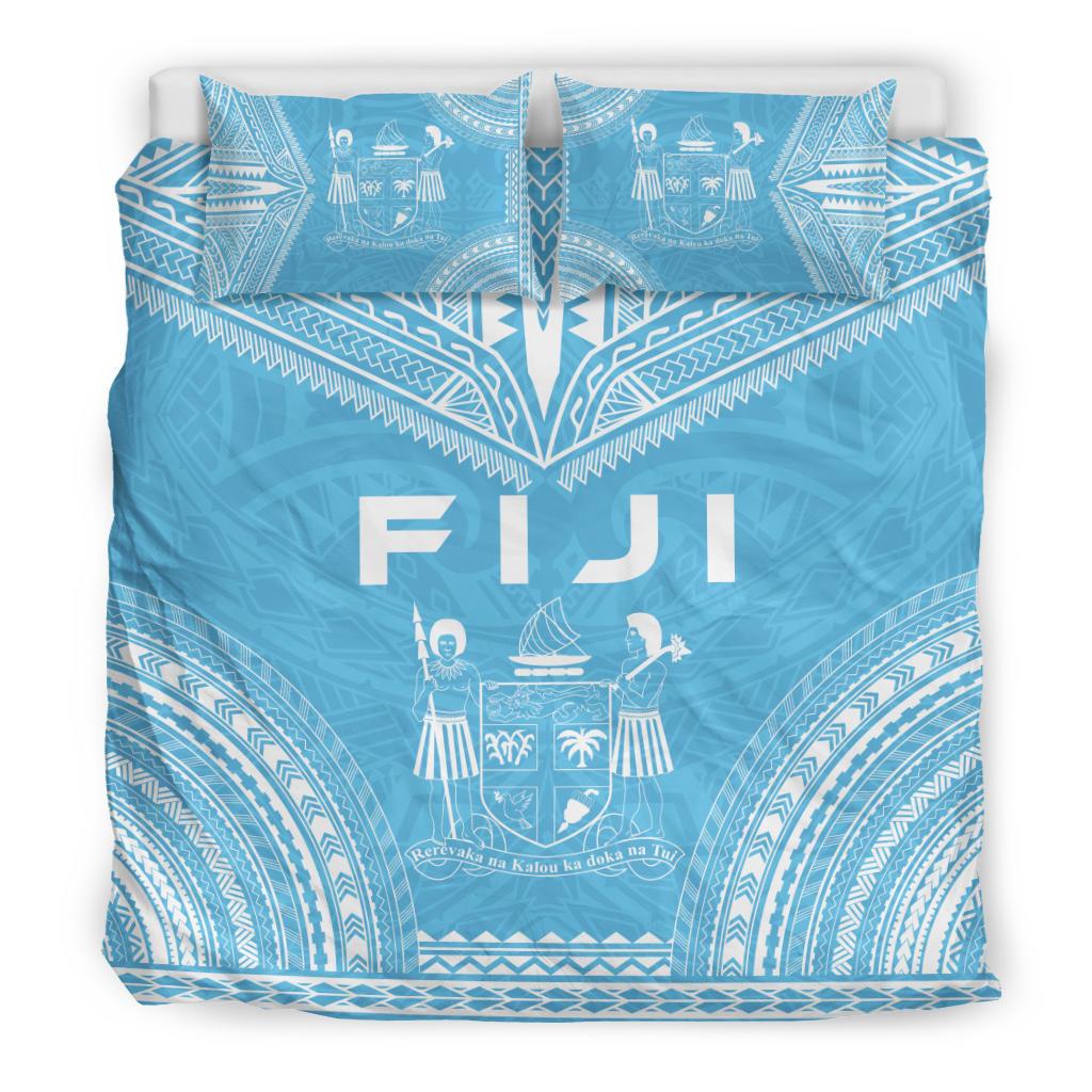 Fiji Flag Polynesian Chief Duvet Cover Set - Polynesian Pride
