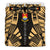 Kiribati Duvet Cover Set - Polynesian Tattoo Gold - Polynesian Pride