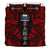 Samoa Duvet Cover Set - Polynesian Tattoo Red - Polynesian Pride