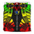 Cook Islands Duvet Cover Set - Polynesian Tattoo Reggae - Polynesian Pride