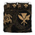 Hawaiian Map Kanaka Maoli Turtle Polynesian Bedding Set Gold - Polynesian Pride