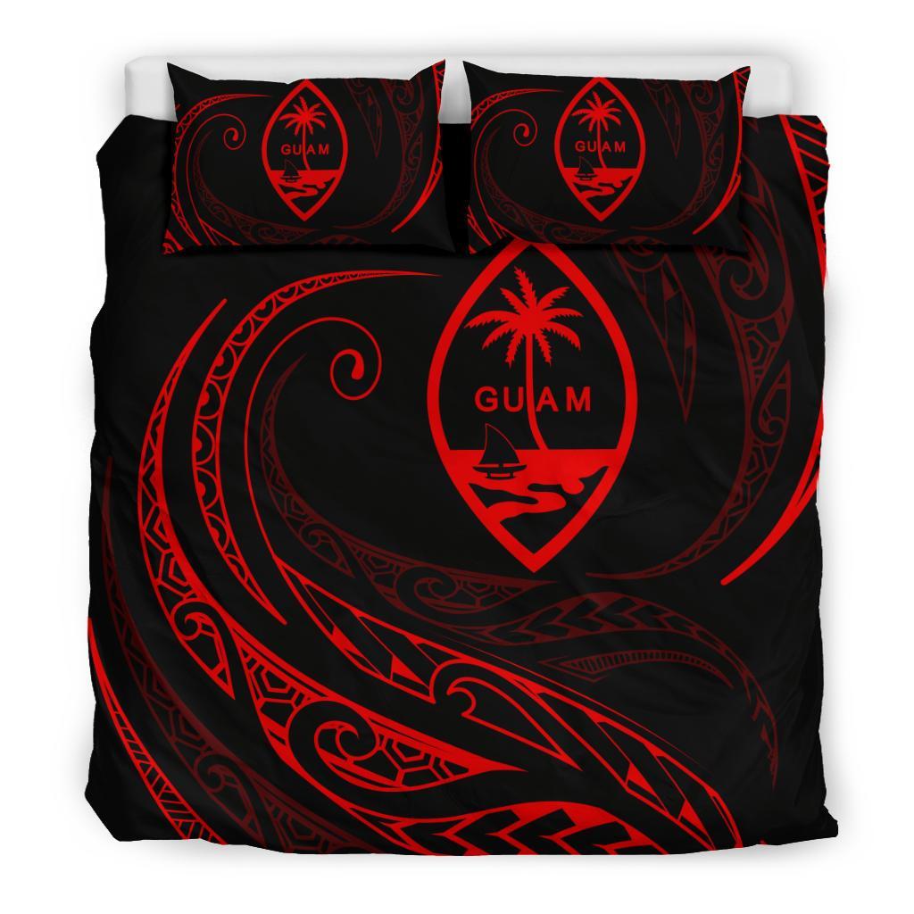 Guam Bedding Set - Red - Frida Style - Polynesian Pride