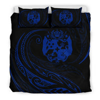 Tonga Bedding Set - Blue - Frida Style - Polynesian Pride