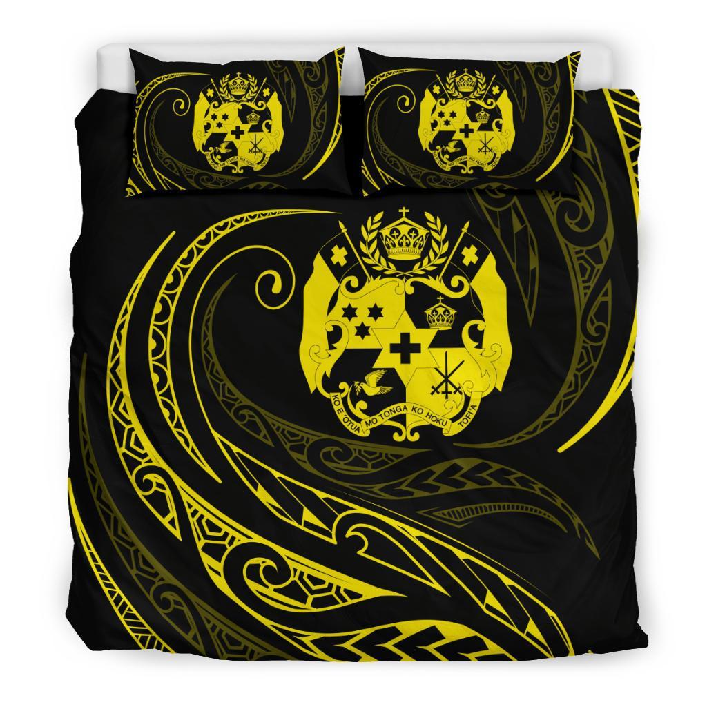 Tonga Bedding Set - Yellow - Frida Style - Polynesian Pride