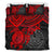 Tahiti Polynesian Duvet Cover Set - Red Turtle - Polynesian Pride