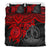 Vanuatu Polynesian Duvet Cover Set - Red Turtle - Polynesian Pride