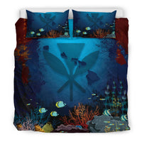 Polynesian Bedding Set - Hawaii Duvet Cover Set Under Sea - Polynesian Pride