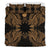 Polynesian Bedding Set - Nauru Duvet Cover Set Map Gold - Polynesian Pride