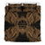 Polynesian Bedding Set - Federated States Of Micronesian Duvet Cover Set Map Gold - Polynesian Pride