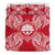 Polynesian Bedding Set - Federated States Of MicronesianDuvet Cover Set Map Red White - Polynesian Pride