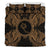 Polynesian Bedding Set - Chuuk Duvet Cover Set Map Gold - Polynesian Pride