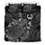 Polynesian Bedding Set - Pohnpei Duvet Cover Set Black Color Black - Polynesian Pride