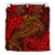 Polynesian Bedding Set - Red Shark Polynesian Tattoo - Polynesian Pride