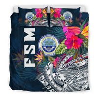 Federated States Of Micronesia Bedding Set - Summer Vibes - Polynesian Pride