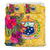 Samoa Bedding Set - Hibiscus Polynesian Pattern Yellow Version - Polynesian Pride