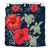 Hawaii Deep Blue Hibiscus Turtle Bedding Set - AH - Mike Style - Polynesian Pride