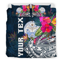 Marshall Island Custom Personalised Bedding Set - Summer Vibes - Polynesian Pride