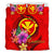 Hawaii Polynesian Bedding Set - Floral With Seal Red - Polynesian Pride