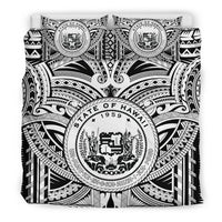 Hawaii Bedding Sets - Polynesian Tattoo & Hawaii Coat of Arm - Polynesian Pride