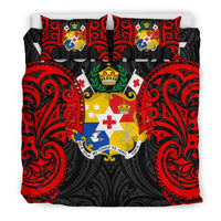 Tonga Polynesian Custom Personalised Bedding Set - Tongan Spirit - Polynesian Pride