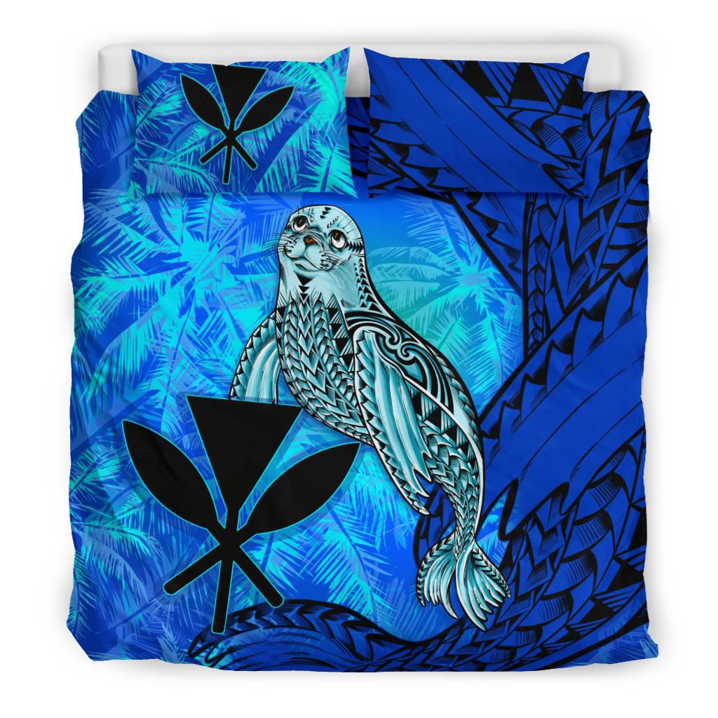 Polynesian Hawaii Bedding Set - Hawaiian Monk Seal - Polynesian Pride