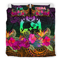 Tonga Polynesian Bedding Set - Summer Hibiscus - Polynesian Pride