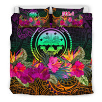 Federated States of Micronesia Bedding Set - Summer Hibiscus - Polynesian Pride