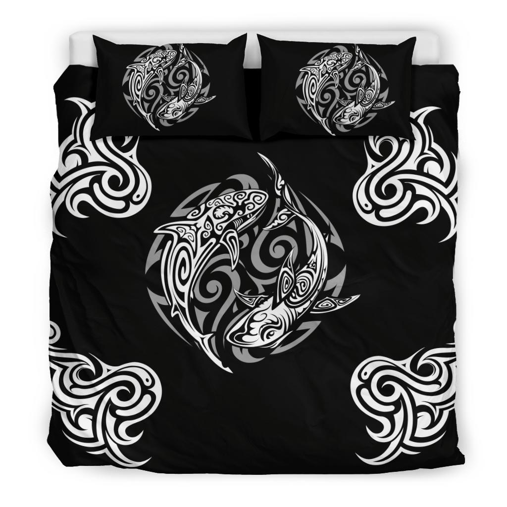 Polynesian Bedding Set - Polynesian Shark Tattoo - Polynesian Pride
