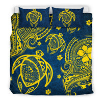 Hawaii Bedding Set - Hawaii Turtle Polynesian Bedding Set - Kala Style - Polynesian Pride