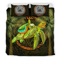 American Samoa Bedding Set - Turtle Palm Tree - Polynesian Pride