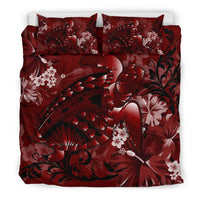 Hawaii Bedding Set - Hawaii Turtle Magenta Bedding Set - Polynesian Pride
