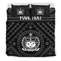 Samoa Personalised Bedding Set - Samoa Seal In Polynesian Tattoo Style - Polynesian Pride