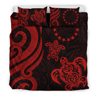 Cook Islands Bedding Set - Red Tentacle Turtle - Polynesian Pride
