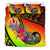 Tahiti Bedding Set - Polynesian Hook And Hibiscus (Raggae) - Polynesian Pride