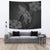 Hawaii Whale Swim Poly Gray Tapestry Wall Tapestry Gray - Polynesian Pride