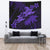 Hawaii Turtle Plumeria Coconut Tree Polynesian Tapestry - Purple Wall Tapestry 150cm*150cm Purple - Polynesian Pride