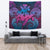 Hawaii Turtle Wave Polynesian Tapestry - Hey Style Blue Wall Tapestry Blue - Polynesian Pride