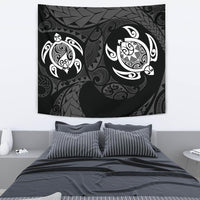 Hawaii Polynesian Turtle Tapestry White Wall Tapestry 130cm*150cm White - Polynesian Pride