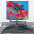 Hawaii Turtle Hibiscus Kanaka Pink Style - Tapestry AH Wall Tapestry 130cm*150cm Blue - Polynesian Pride