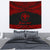 Hawaii Polynesian Custom Personalised Tapestry - Hawaii Pride Red Version - Polynesian Pride