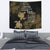 Hawaii Turtle Tapestry Hibiscus To My Wife Gold AH Wall Tapestry 130cm*150cm Gold - Polynesian Pride